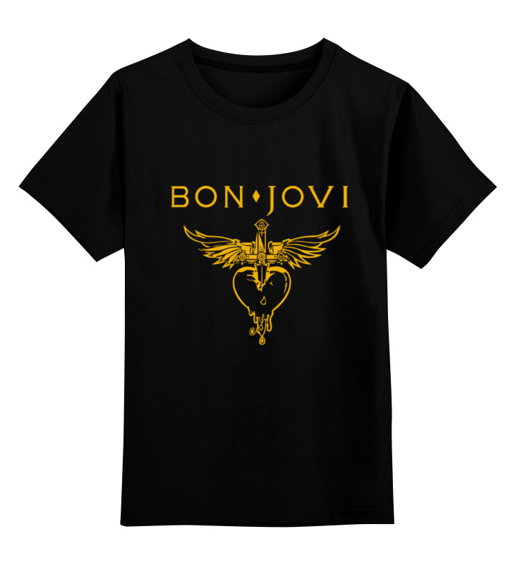 Printio Детская футболка классическая унисекс Bon jovi