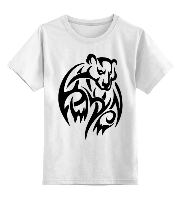 Printio Детская футболка классическая унисекс Тотемный медведь