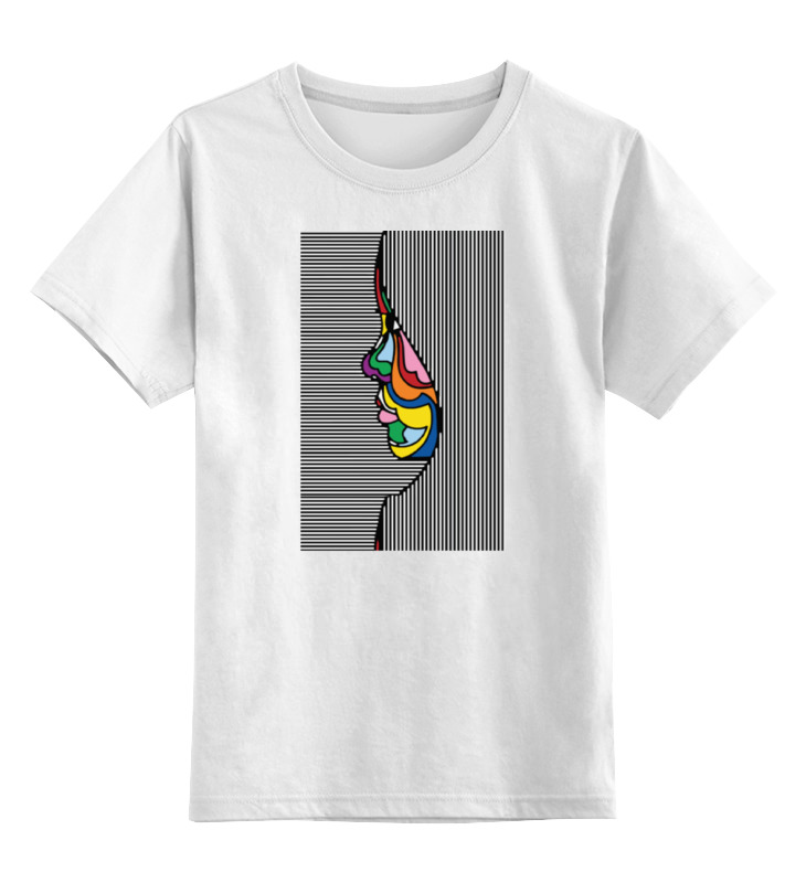 Printio Детская футболка классическая унисекс Девушка, графика