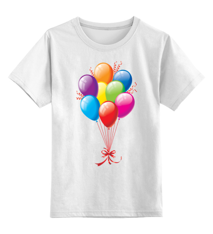 Printio Детская футболка классическая унисекс Воздушные шарики printio детская футболка классическая унисекс воздушные шарики