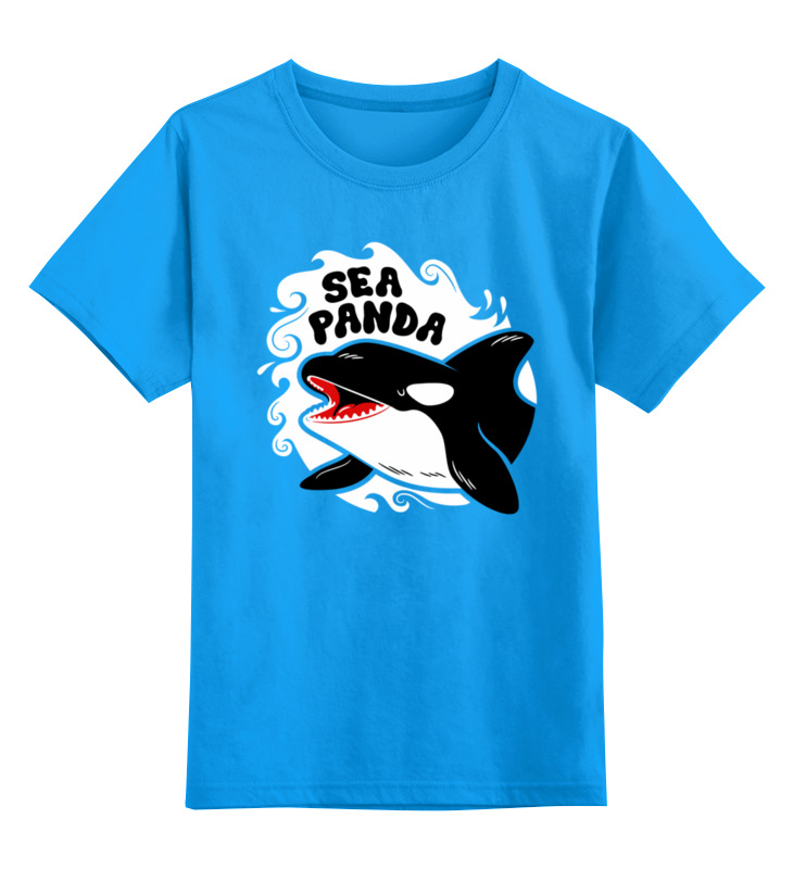 Printio Детская футболка классическая унисекс ☮ sea panda ☮