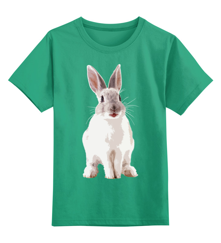printio детская футболка классическая унисекс кролик и яйцо Printio Детская футболка классическая унисекс Кролик