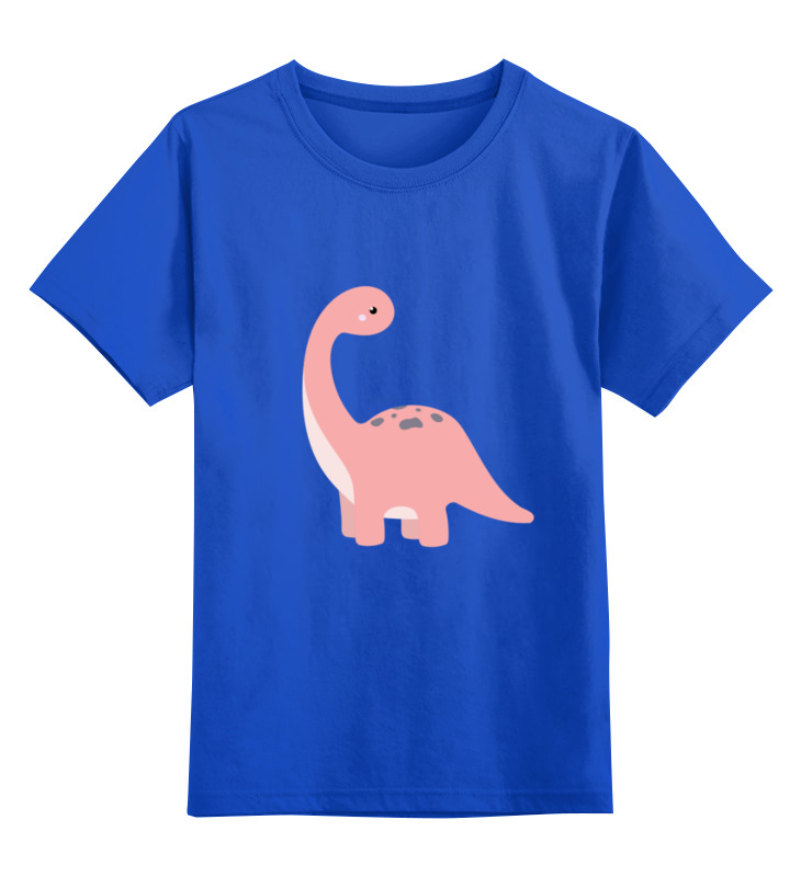 Printio Детская футболка классическая унисекс Брахиозаврик детская футболка бенгальский кот динозавр 152 красный