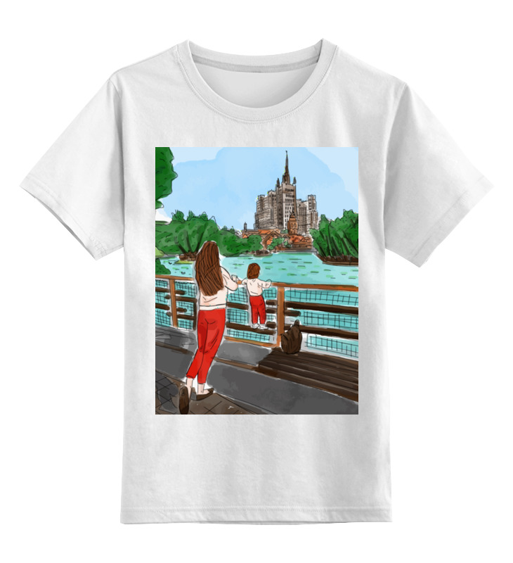 Printio Детская футболка классическая унисекс Мама и дочка цена и фото