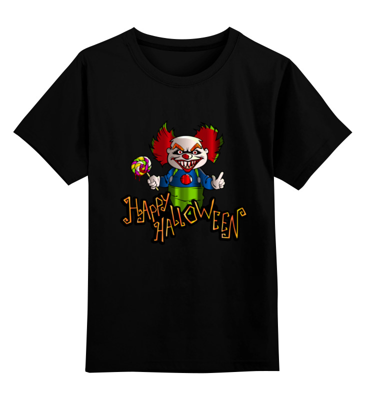 Printio Детская футболка классическая унисекс Хэллоуин клоун