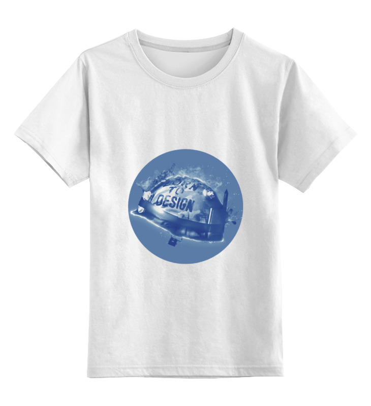 Printio Детская футболка классическая унисекс Born to design