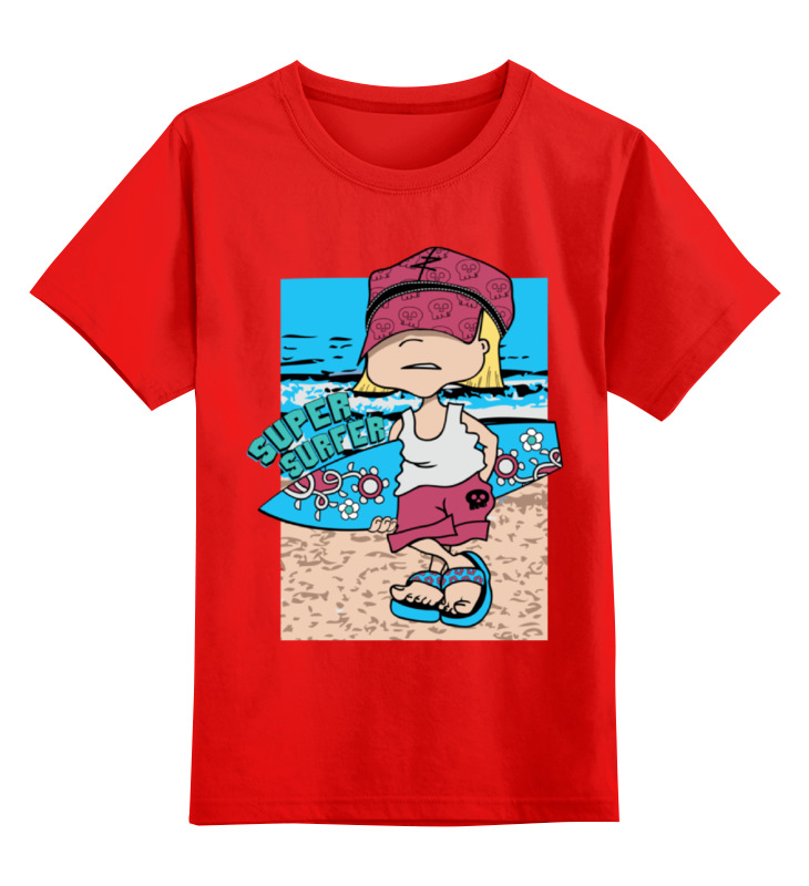 цена Printio Детская футболка классическая унисекс Super surfing