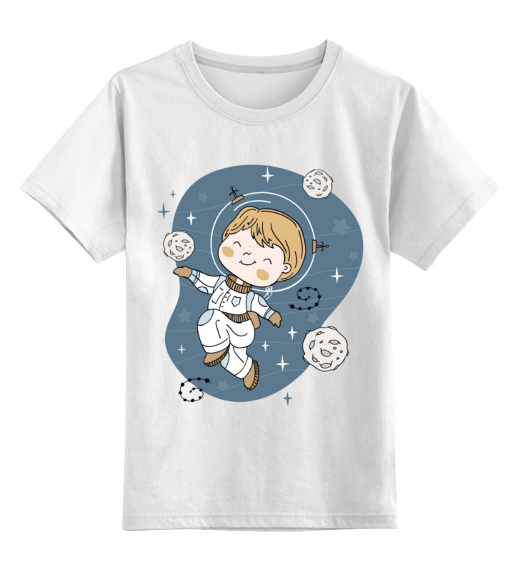 Printio Детская футболка классическая унисекс Мальчик космонавт printio детская футболка классическая унисекс мальчик космонавт