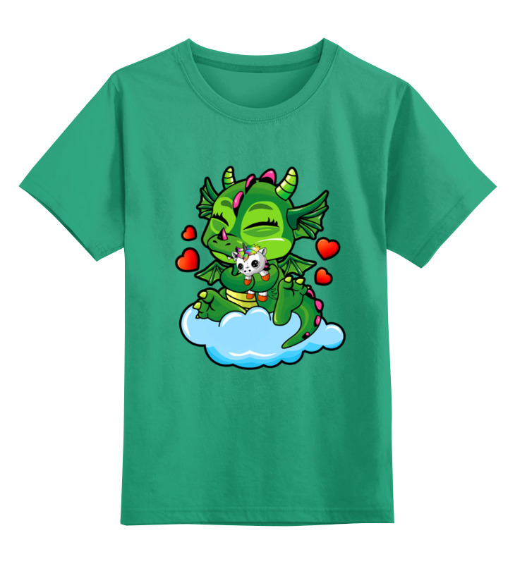 Printio Детская футболка классическая унисекс Дракончик printio детская футболка классическая унисекс дракончик и бабочка