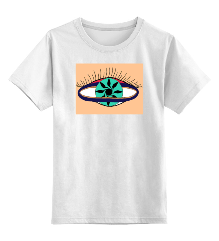 Printio Детская футболка классическая унисекс Третий глаз женщины мужская футболка сфинкс третий глаз m белый