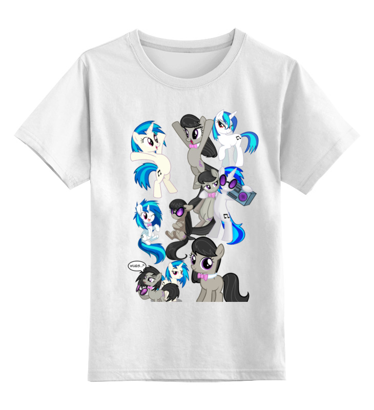 Printio Детская футболка классическая унисекс Octavia and vinyl