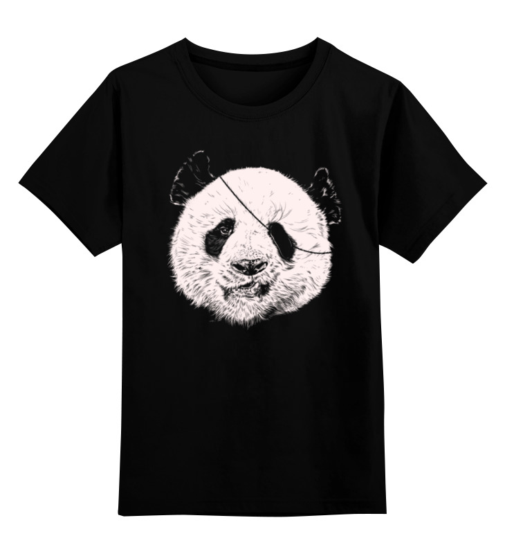 Printio Детская футболка классическая унисекс Панда пират printio футболка классическая панда пират