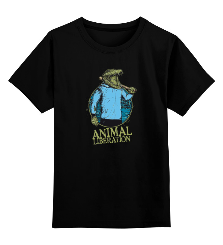 цена Printio Детская футболка классическая унисекс Animal liberation