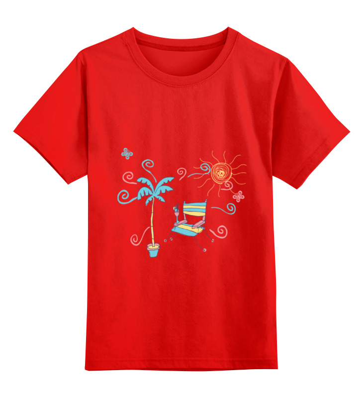 цена Printio Детская футболка классическая унисекс Лето!