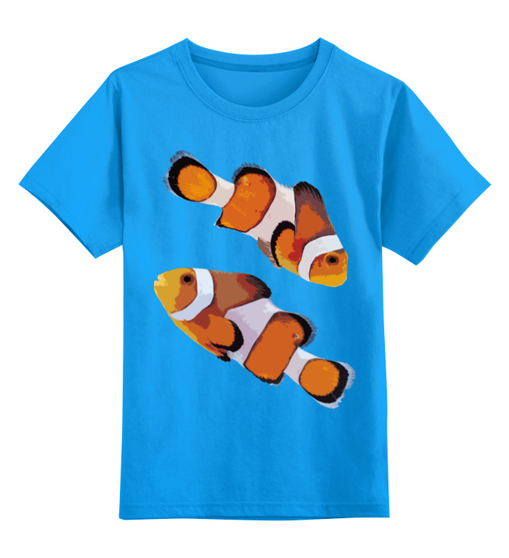 Printio Детская футболка классическая унисекс Рыбки printio детская футболка классическая унисекс рыбки в кошке