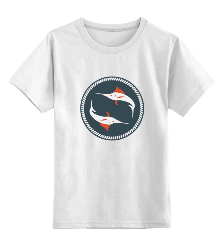 Printio Детская футболка классическая унисекс Рыба-парусник