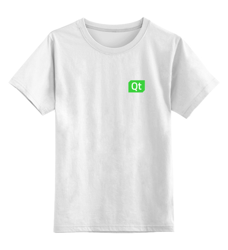 Printio Детская футболка классическая унисекс Qt team