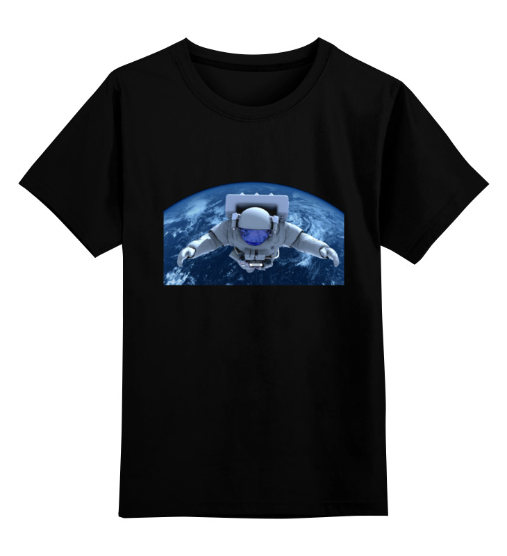 Printio Детская футболка классическая унисекс Путешествие в космос фартук приталенный завораживающий цвет размер
