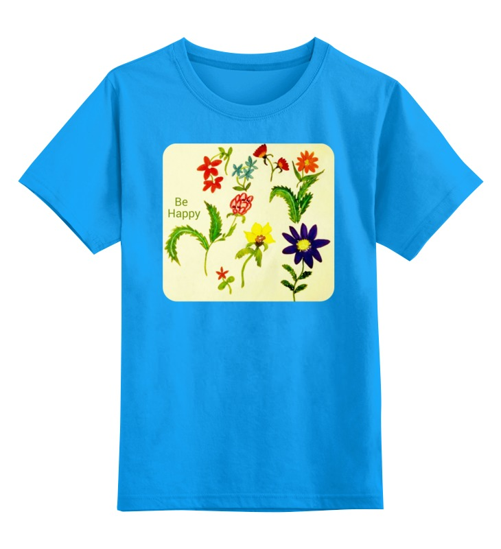 Printio Детская футболка классическая унисекс Цветы тропиков