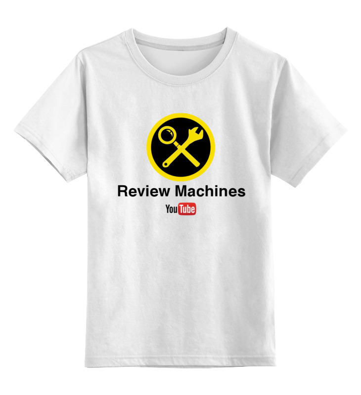 Printio Детская футболка классическая унисекс Review machines printio лонгслив review machines