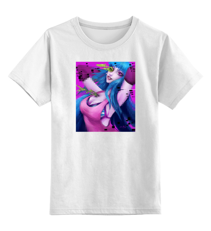 Printio Детская футболка классическая унисекс Pixel girl