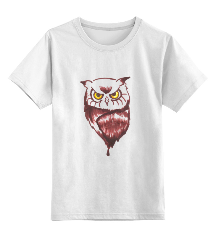 Printio Детская футболка классическая унисекс Sova-vsеvidyashee oko детская футболка сова с гитарой 104 белый