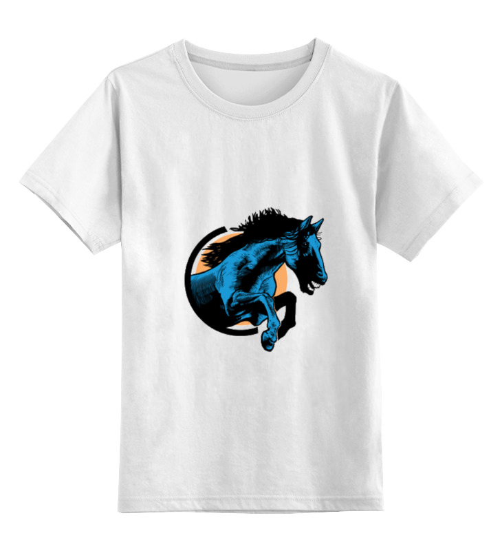 Printio Детская футболка классическая унисекс Лошадь