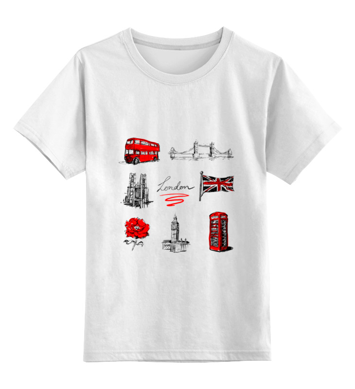 Printio Детская футболка классическая унисекс London