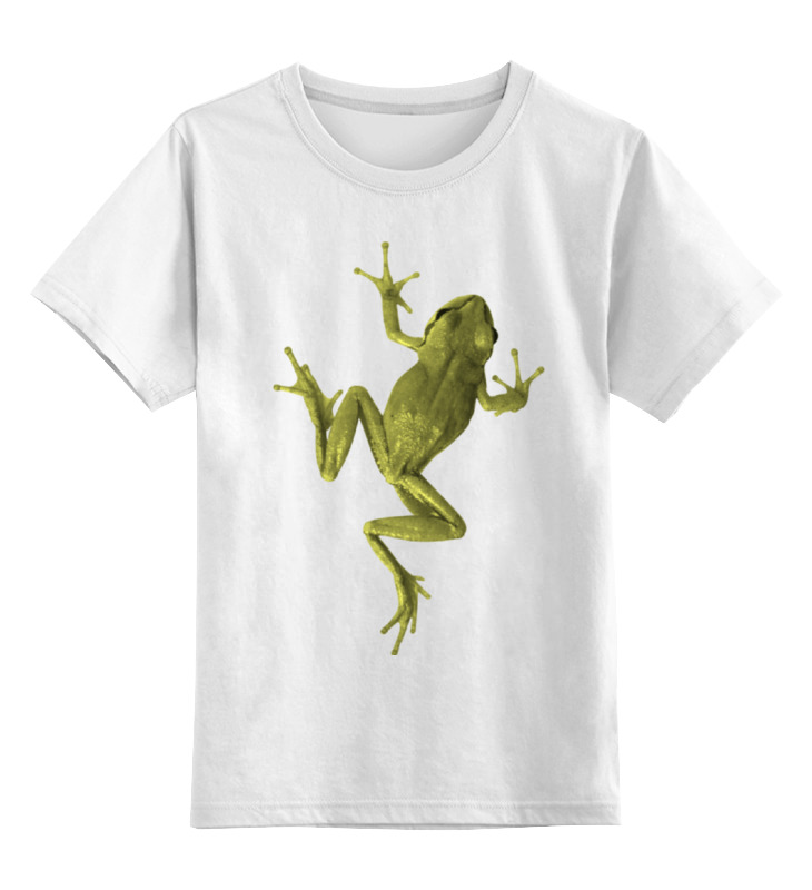 Printio Детская футболка классическая унисекс Лягушка - альпинист printio футболка классическая лягушка альпинист