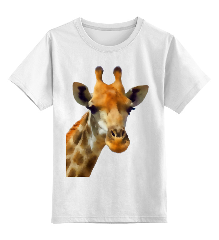 Printio Детская футболка классическая унисекс Жираф детская футболка жираф в шарфе 140 синий