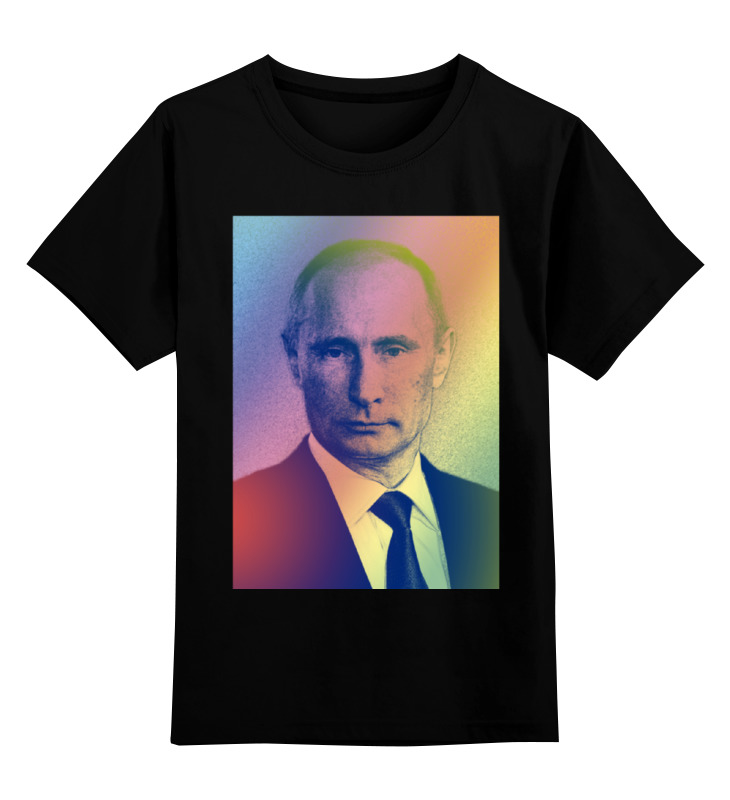 Printio Детская футболка классическая унисекс Путин-арт printio детская футболка классическая унисекс путин арт