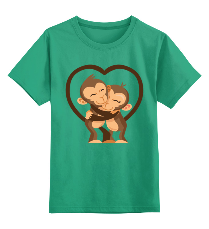 Printio Детская футболка классическая унисекс Обезьянки printio детская футболка классическая унисекс обезьянки