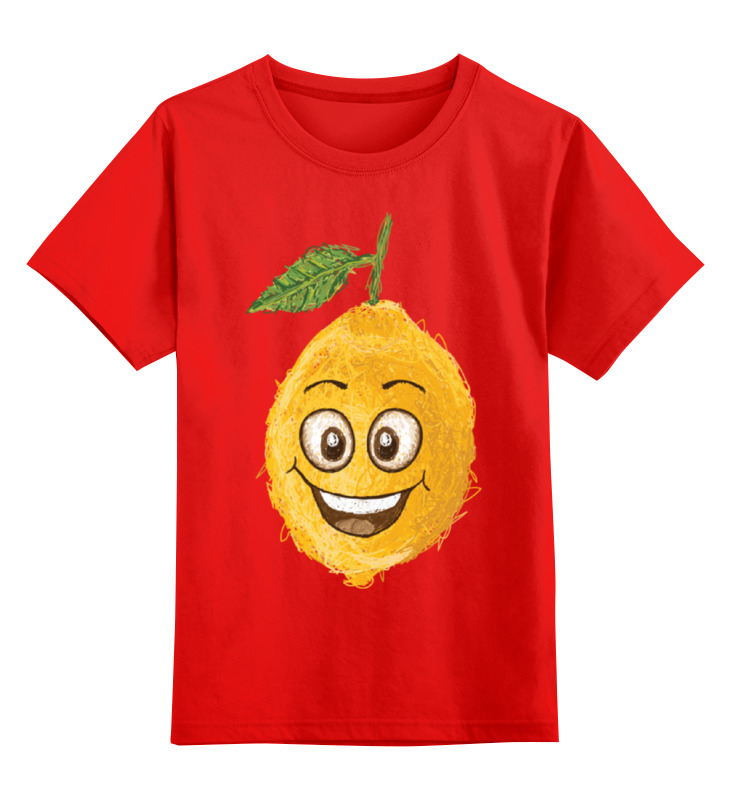 Printio Детская футболка классическая унисекс Лимончик printio фартук лимончик