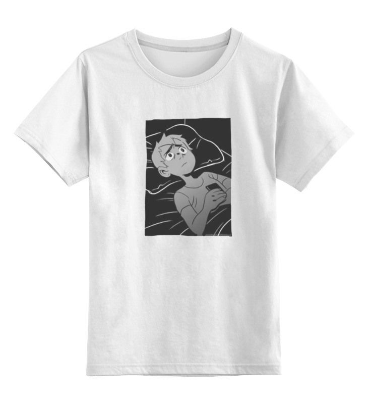 Printio Детская футболка классическая унисекс Dorstyle грустный мальчик printio футболка классическая dorstyle грустный мальчик
