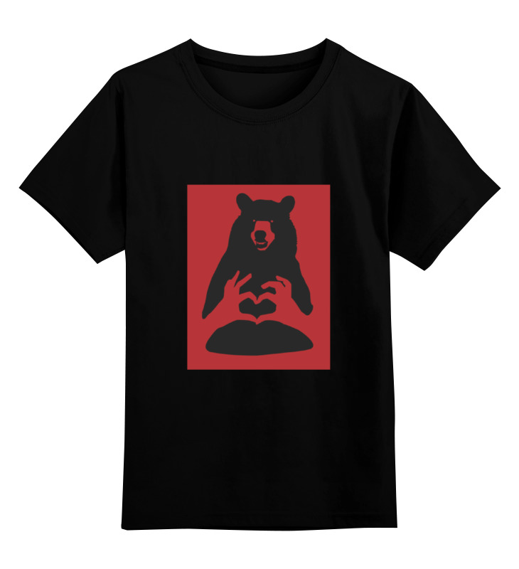 Printio Детская футболка классическая унисекс Русский медведь