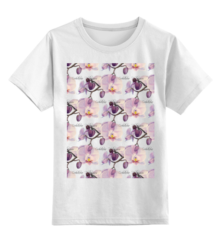 Printio Детская футболка классическая унисекс Ветка орхидеи