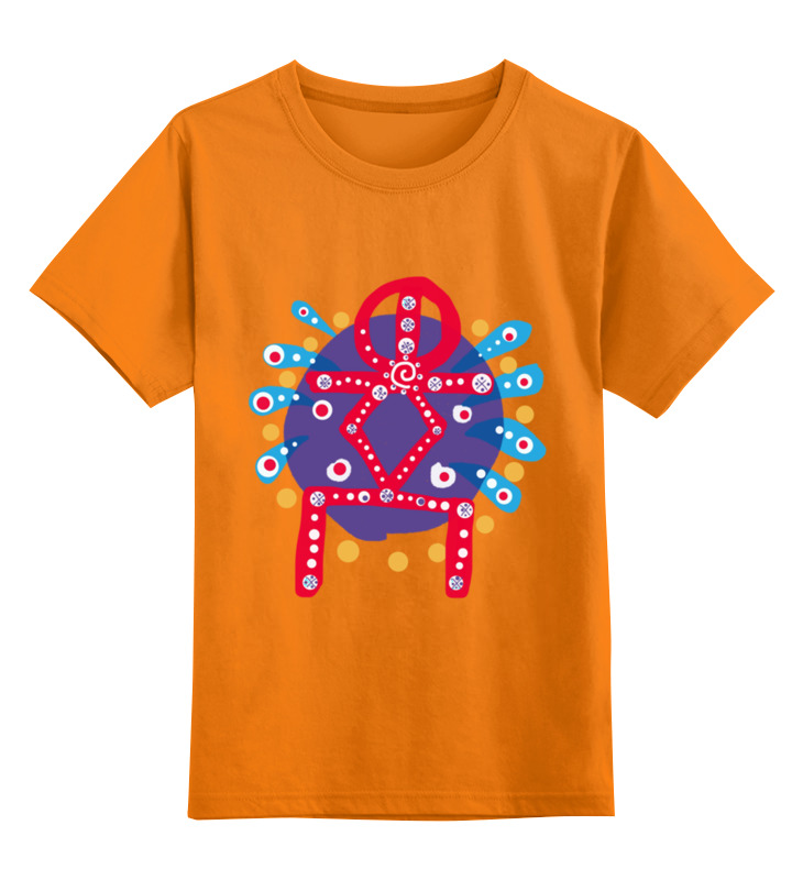 Printio Детская футболка классическая унисекс Руна духовный рост гемават панкадж мир 3 0 глобальная интеграция без барьеров