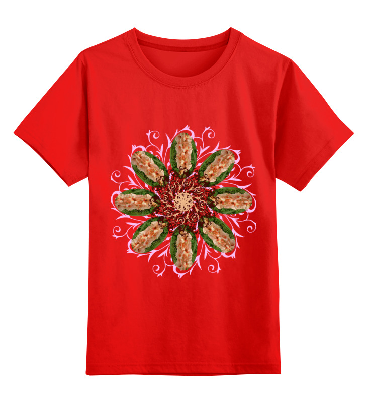 Printio Детская футболка классическая унисекс Солнечный цветок.