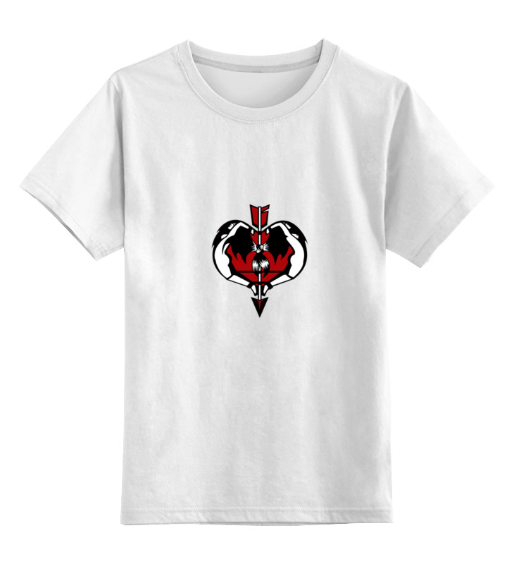 Printio Детская футболка классическая унисекс Heart printio коврик для мышки open your heart