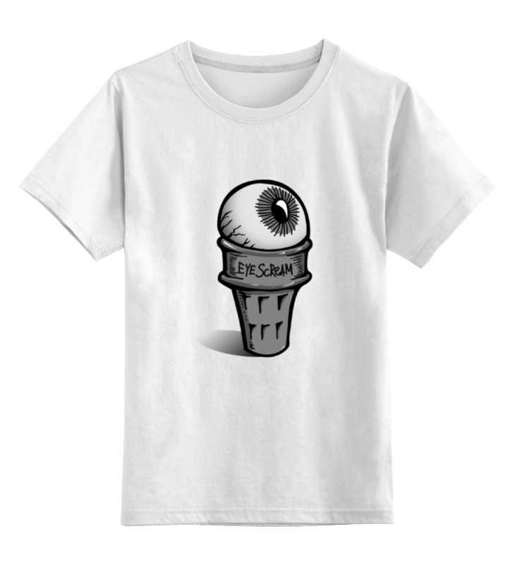 Printio Детская футболка классическая унисекс Eye scream