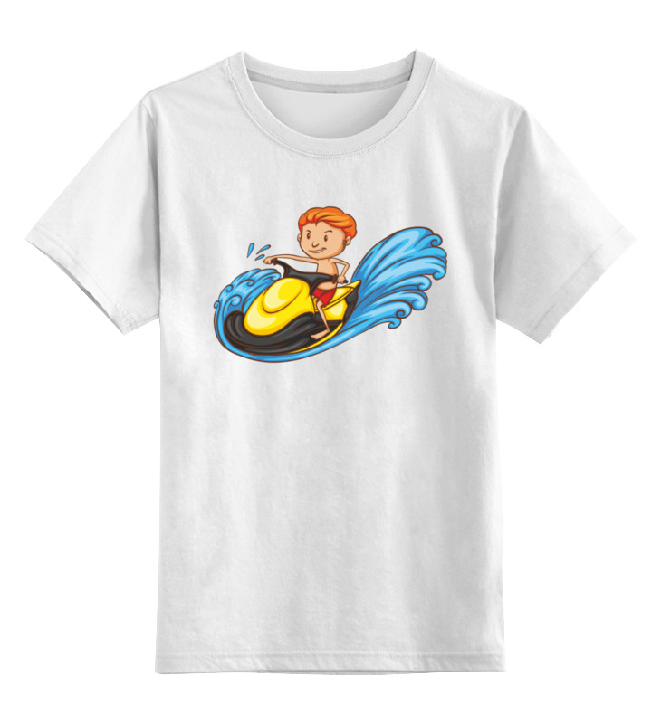 Printio Детская футболка классическая унисекс На гребне волны жидкий чехол с блестками на гребне волны 2 на xiaomi redmi 4a сяоми редми 4а