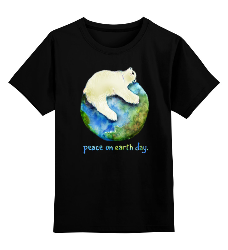 Printio Детская футболка классическая унисекс День матери-земли printio майка классическая день матери земли