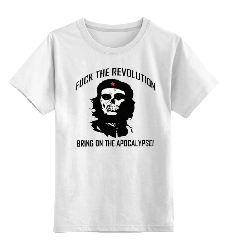Printio Детская футболка классическая унисекс Che guevara skull