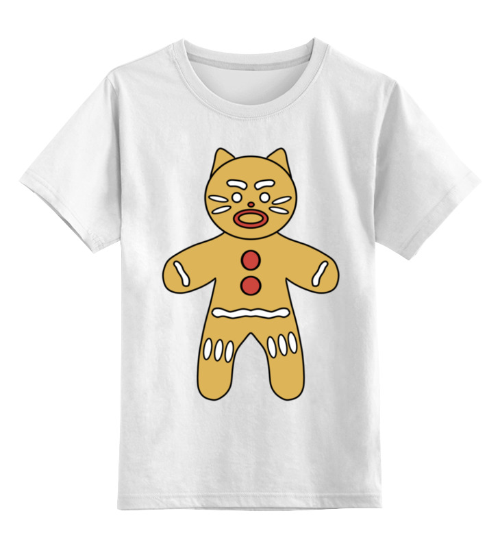 Printio Детская футболка классическая унисекс Рождественский кот printio детская футболка классическая унисекс смеющийся кот
