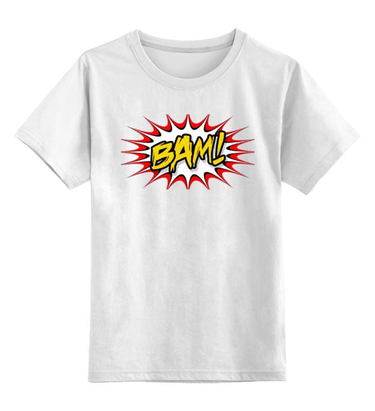Printio Детская футболка классическая унисекс Взрыв (bam)