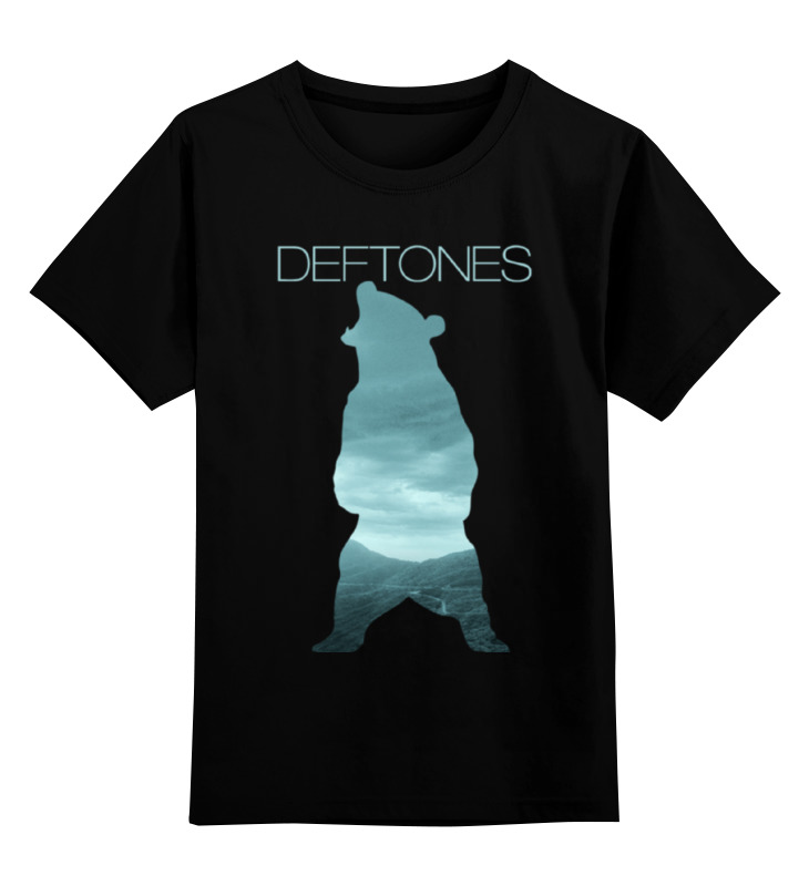 Printio Детская футболка классическая унисекс Deftones медведь