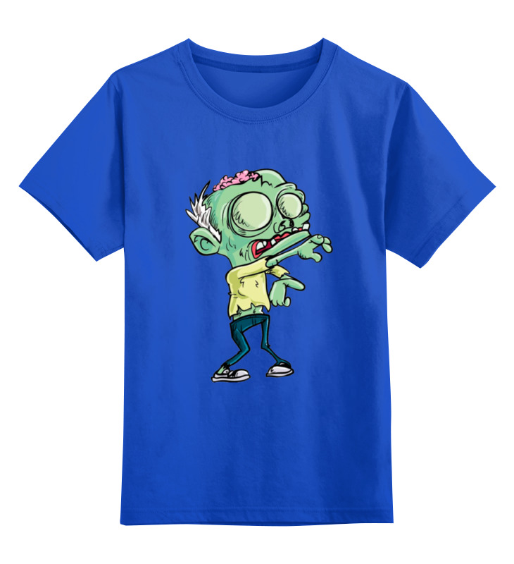 Printio Детская футболка классическая унисекс Зомби (zombie) printio детская футболка классическая унисекс рука зомби zombie hand