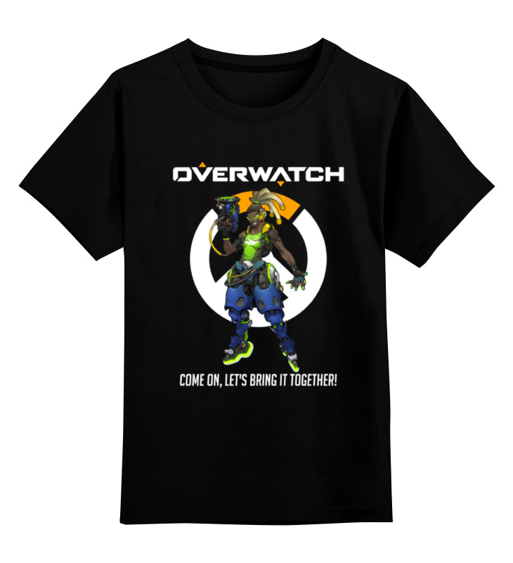 Printio Детская футболка классическая унисекс Overwatch. лусио