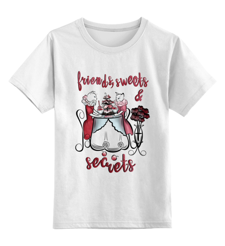 Printio Детская футболка классическая унисекс Праздничные кошки