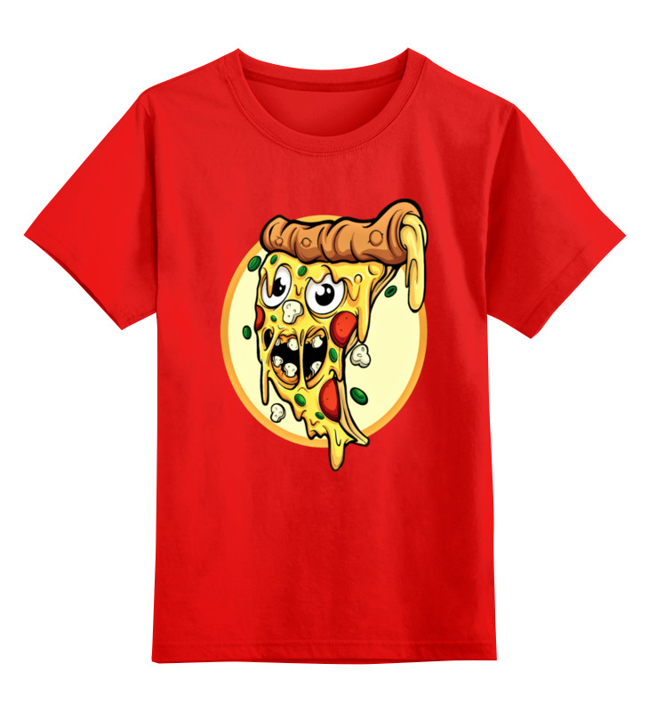 Printio Детская футболка классическая унисекс Пицца printio детская футболка классическая унисекс пицца дьявол